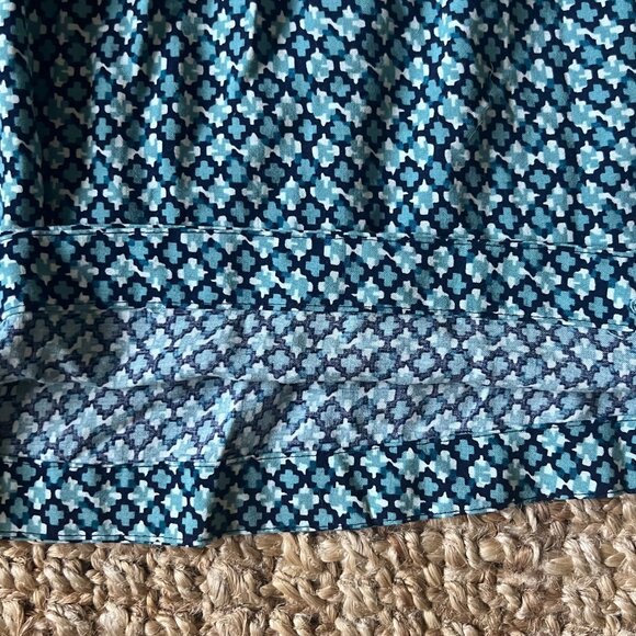 Blue Flowy H&M Printed Skirt - Picture 4 of 4